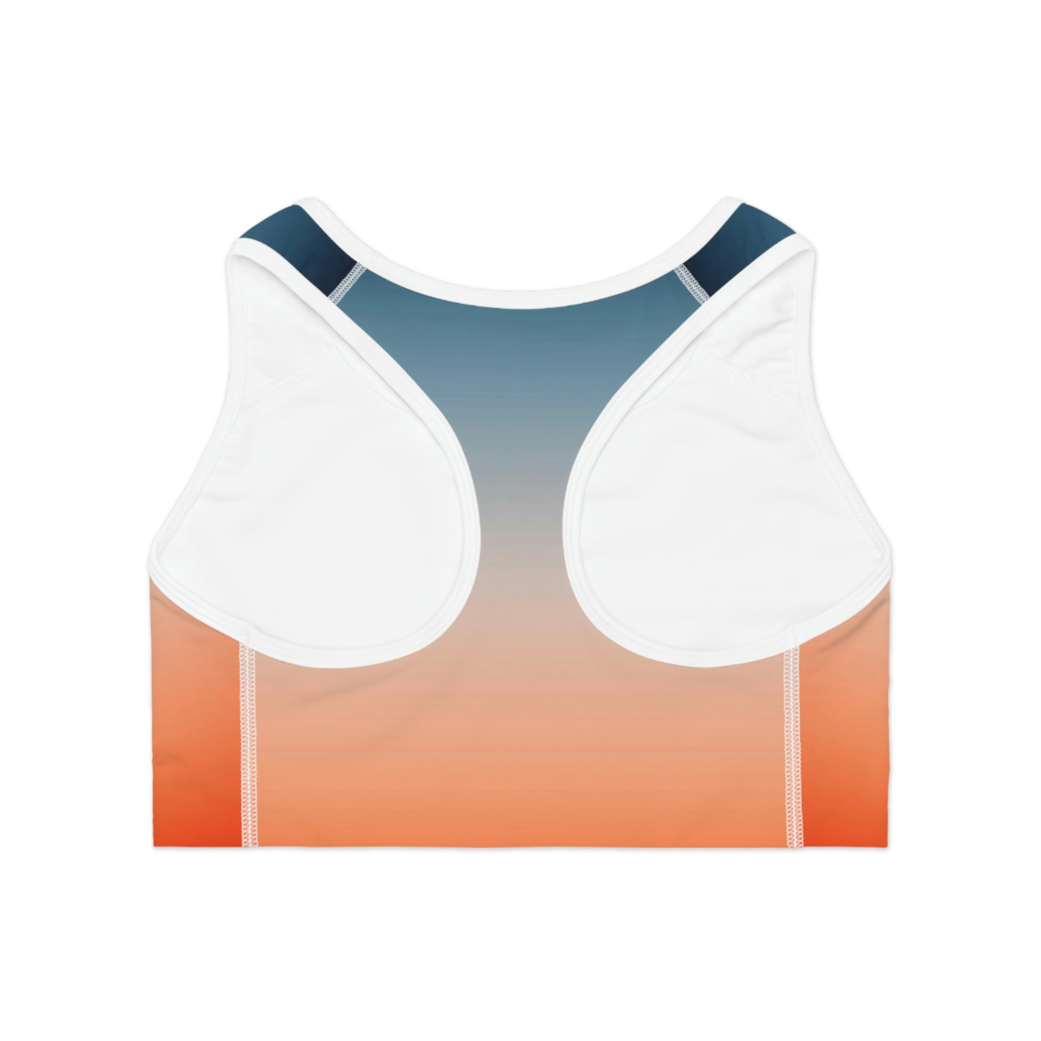 Two Tone Ombre Sports Bra